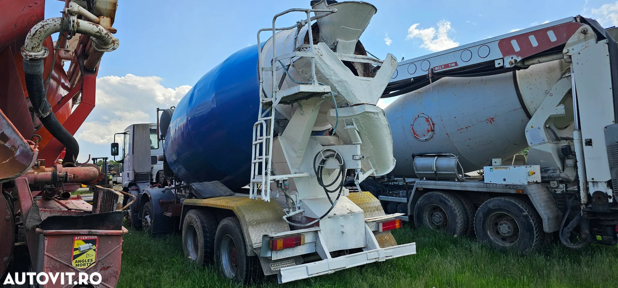 Iveco Eurotrakker Cursor 380, 8x4, Autobetonieră 9 mc - 7
