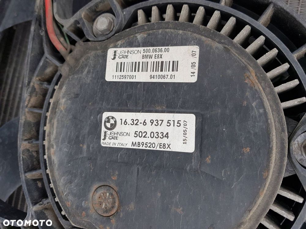 BMW 3 E93 CABRIO 06-09r 3.0 i BENZYNA PAS PRZEDNI CHŁODNICE AUTOMAT - 6