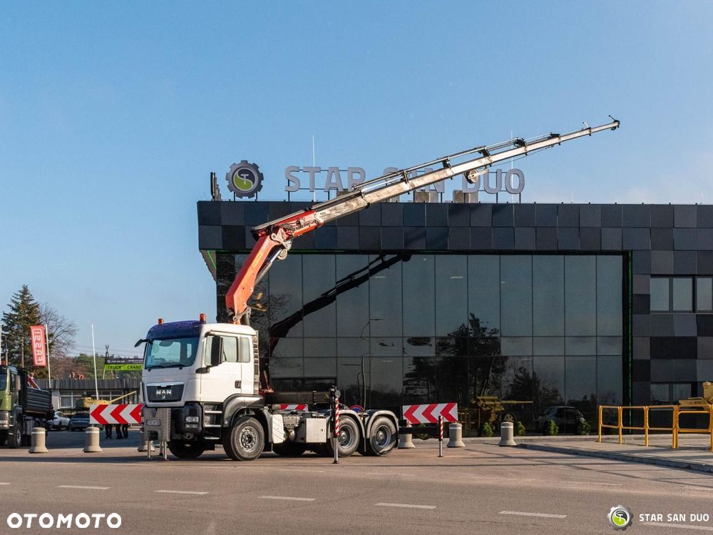 MAN TGS 33.400 6x4 PALFINGER PK 29002 HDS Żuraw Wciągarka Ciągnik - 5