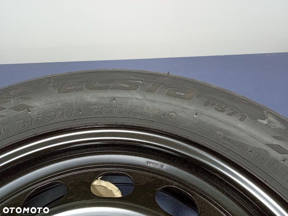 SKODA OCTAVIA IV KOŁO DOJAZDOWE ZAPASOWE 6,5JX16 ET46 5X112 5Q0601027BR - 5