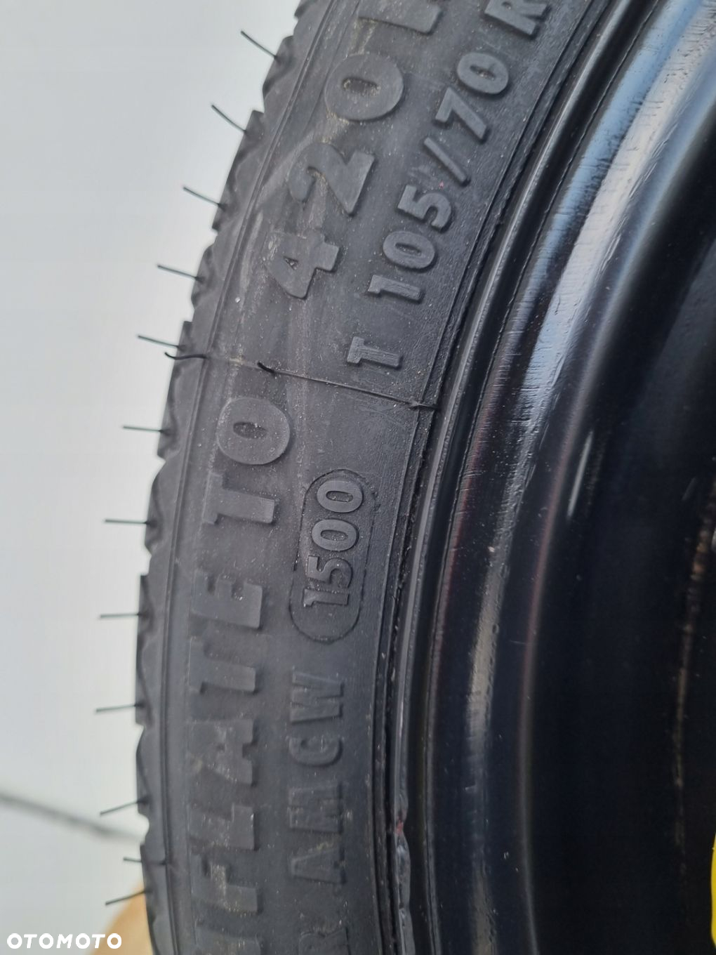 Seat Vw Skoda KOŁO DOJAZDOWE dojazdówka 105/70 R14 4x100 1L0601025D - 9