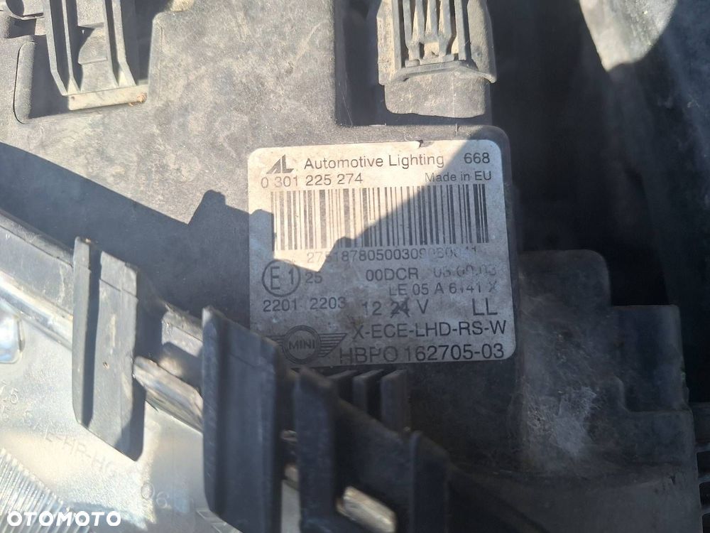 KOMPLETNY PRZÓD MASKA ZDERZAK LAMPA BŁOTNIK MINI CLUBMAN R55 A88/8 - 10