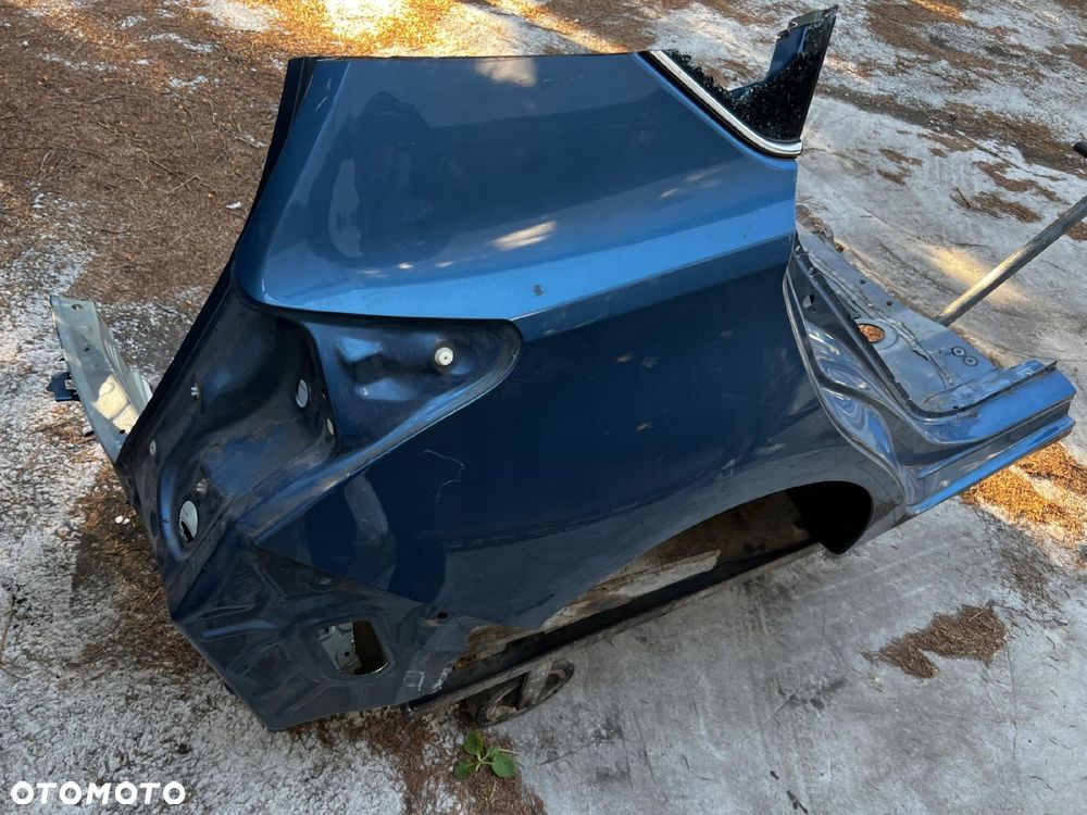 ĆWIARTKA BŁOTNIK PRÓG SŁUPEK PAS TYŁ PRAWY TOYOTA AURIS II HB - 4