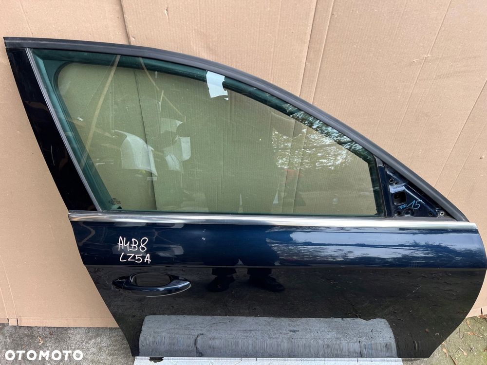 audi a4 b8 drzwi prawe przednie prawy przód lz5a - 8