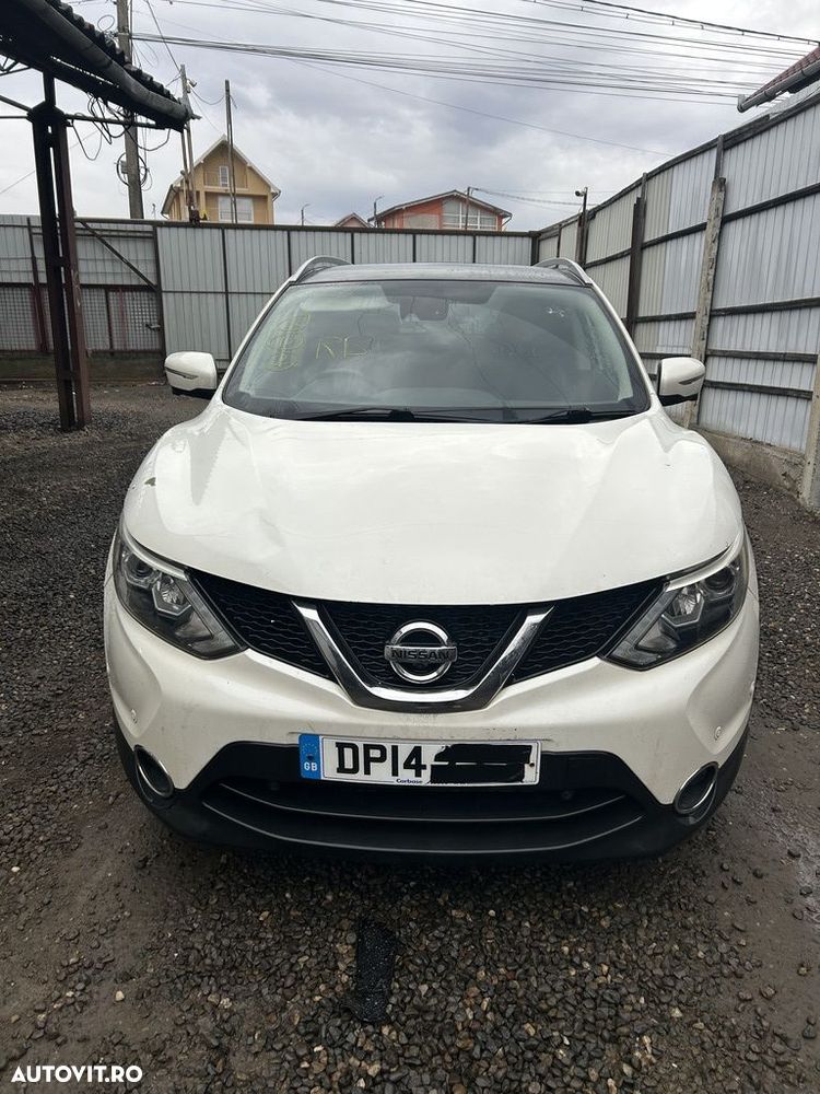 Bara fata Nissan Qashqai J11 2013 - 2017 ALB (1218) model fara spalatoare far - 4