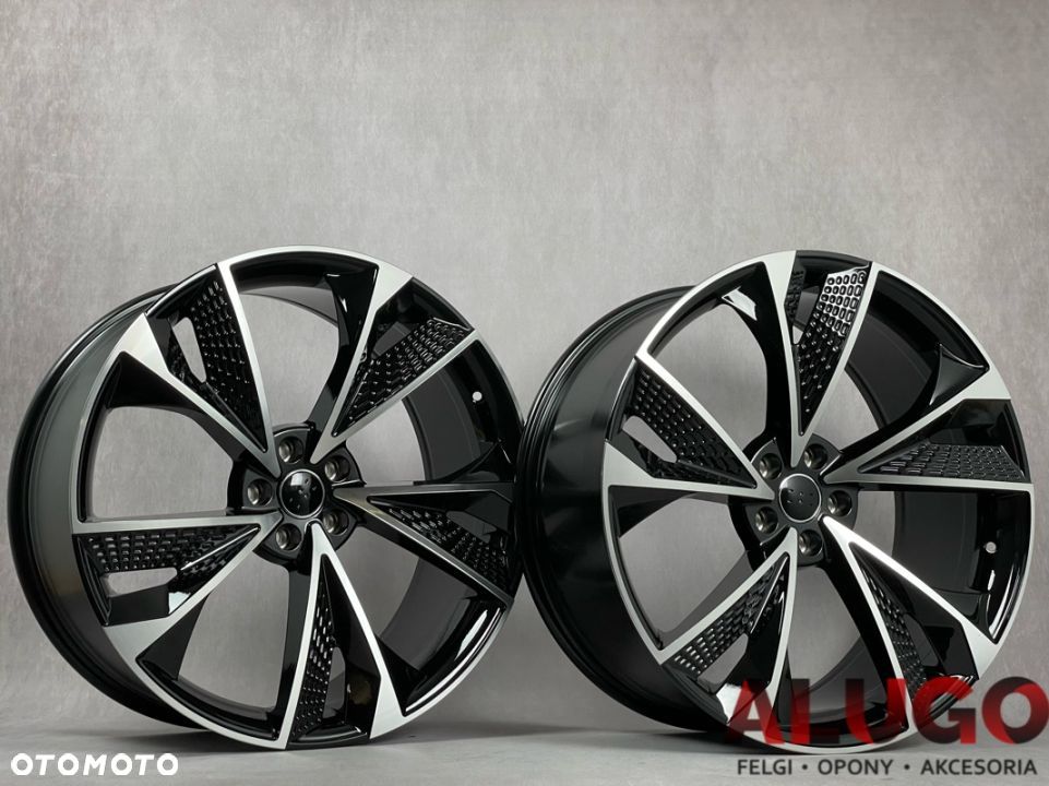 Alufelgi 18 5x112 Audi A5 A4 A6 Skoda Kodiq Karoq Kamiq Octavia RS  Felgi Czarny Połysk NOWE FV-VAT - 2