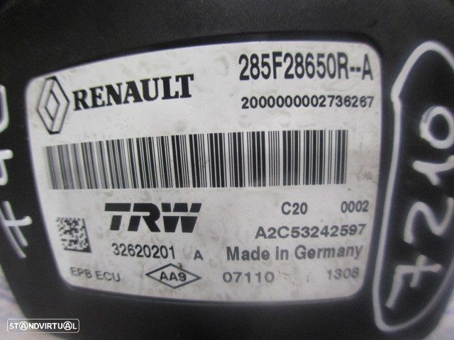 Modulo 285F28650RA RENAULT GRAND SCENIC 3 FASE 1  LONG 2010 1.9DCI 130CV 5P CINZA ESCURO Módulo Sensores De Estacionamento - 3