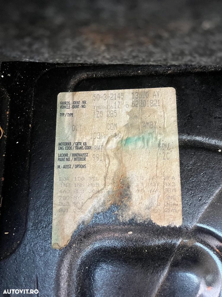 Dezmembrez Skoda Octavia 2 break 2007 negru 2.0 TDI cod BKD - 12