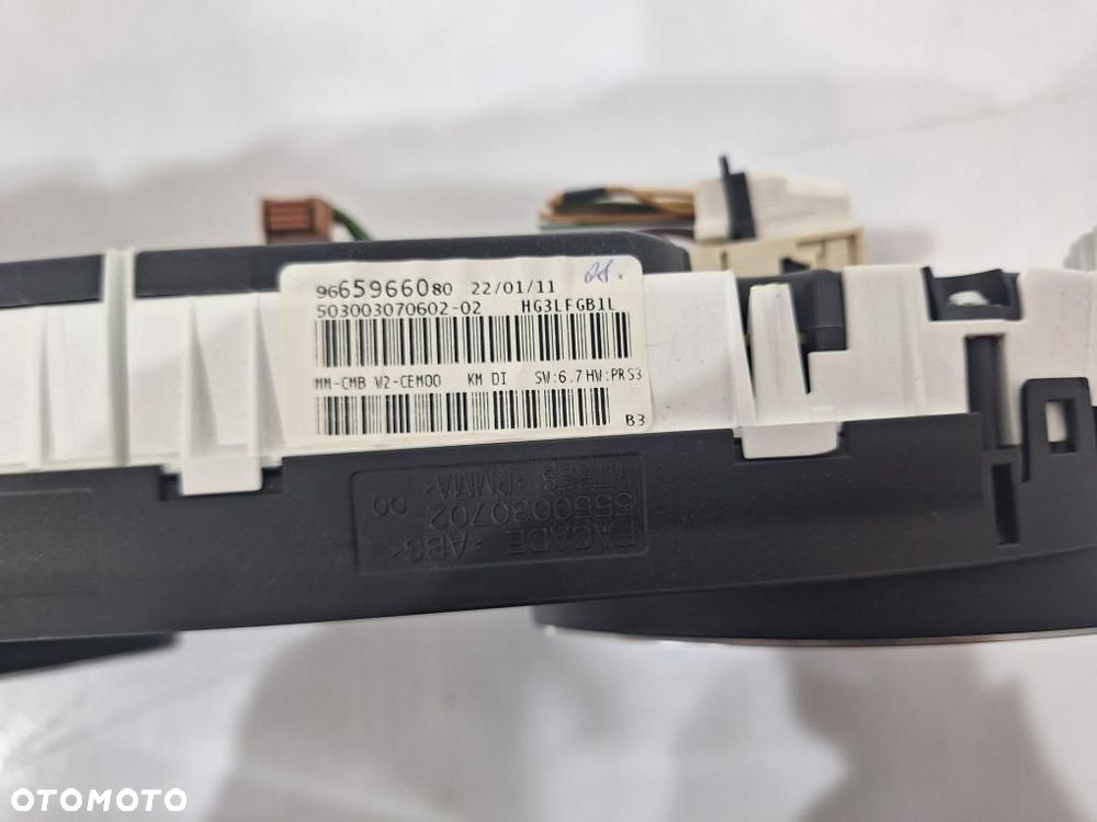 Peugeot 508 Licznik Zegary 9665966080 - 5