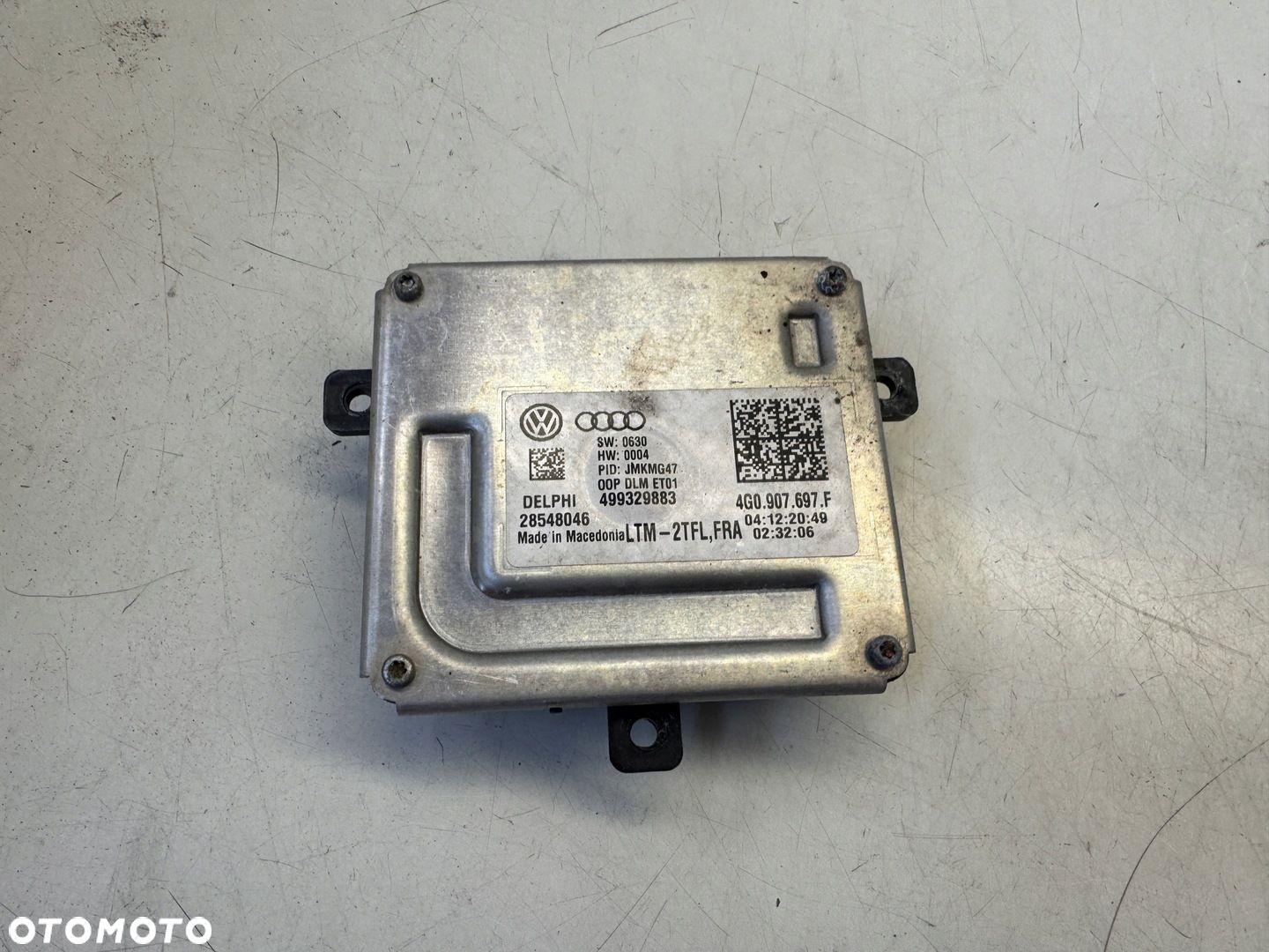 VW MODUŁ LAMPY LED 4G0907697F - 1