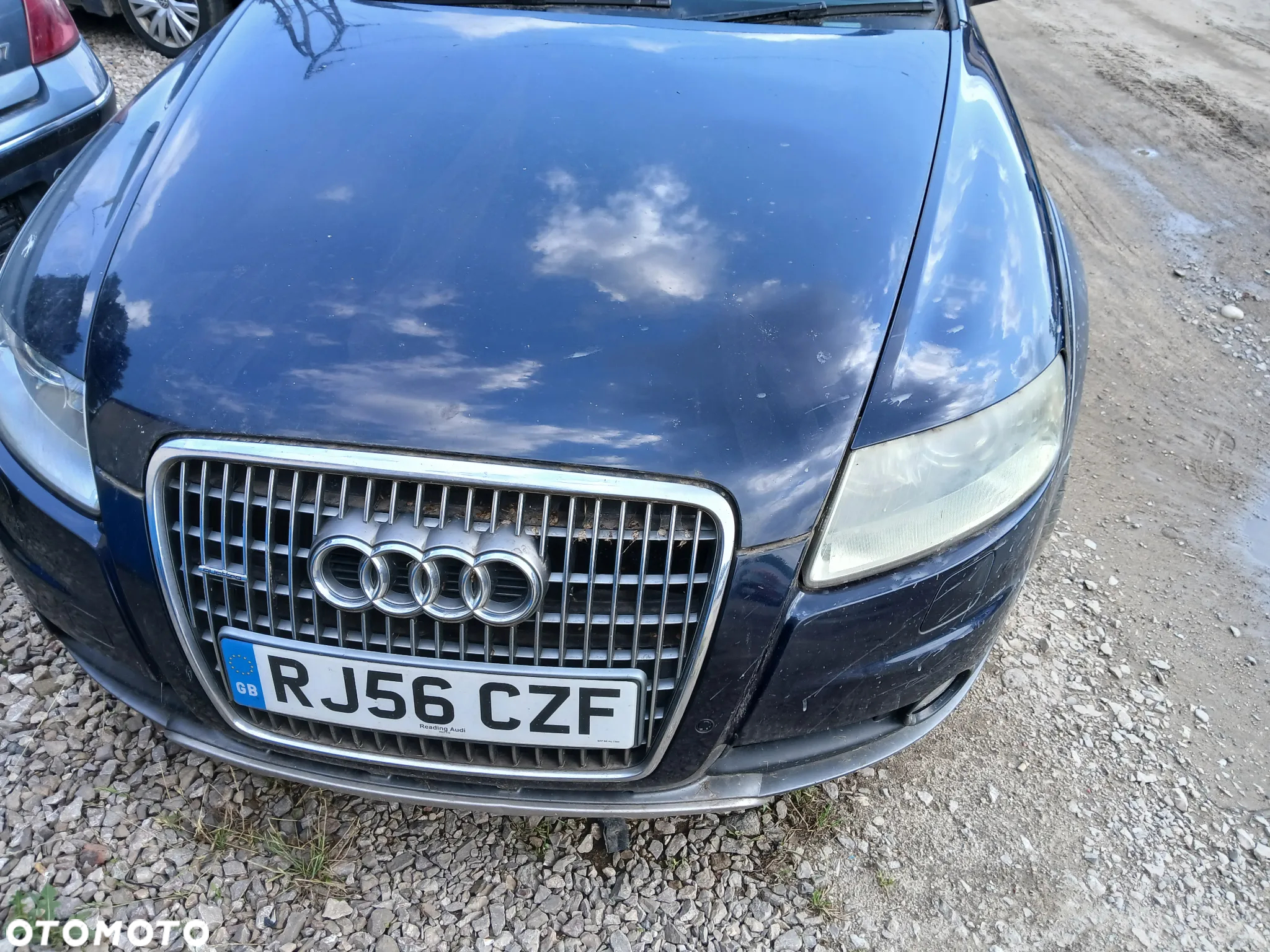 audi a6 c6 allroad LZ5D maska zderzak lampa grill błotnik drzwi zbiornik paliwa szyba lusterko - 3