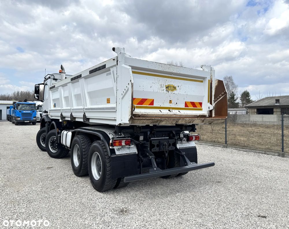 Mercedes-Benz AROCS 4142 MP5, 8x4, MEILLER KIPPER - BORDMATIC, - 9