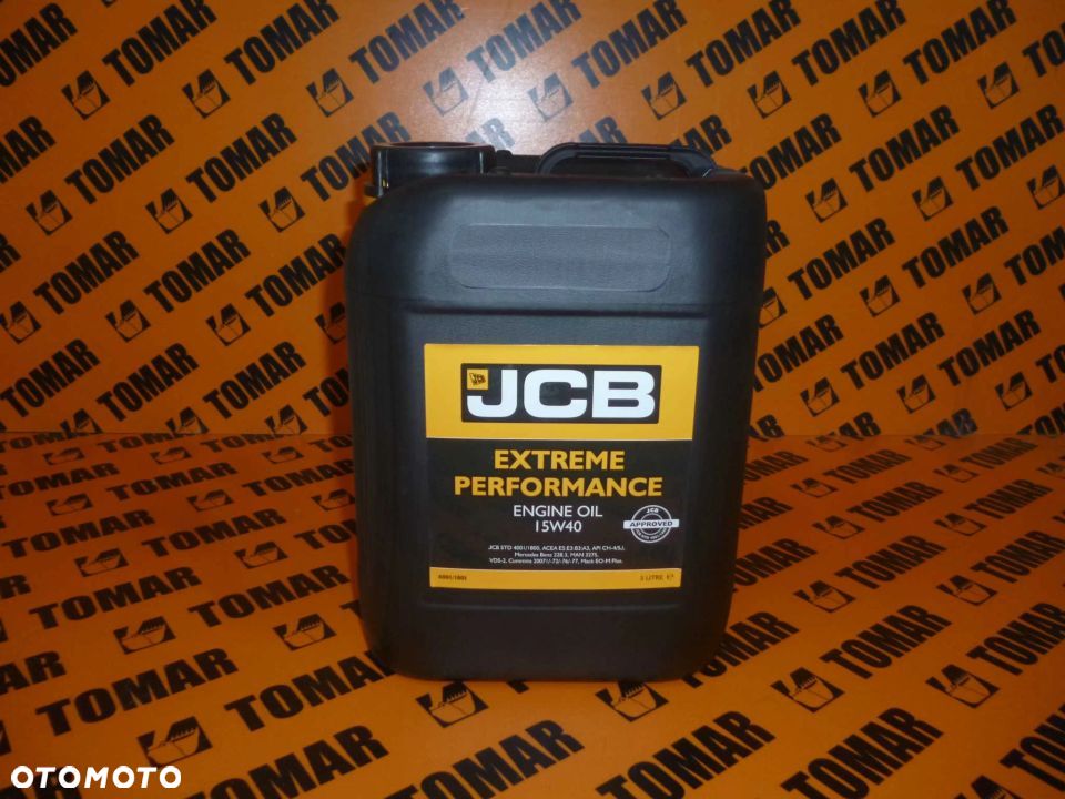 Olej silnikowy JCB EP 15W40 - 20L ORYGINAŁ JCB 4001/1845 rozlewany z mausera - 3
