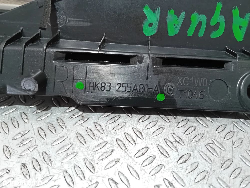 listwa osłona słupka prawa dekor Jaguar F-Pace 2018 HK83255A80A - 2