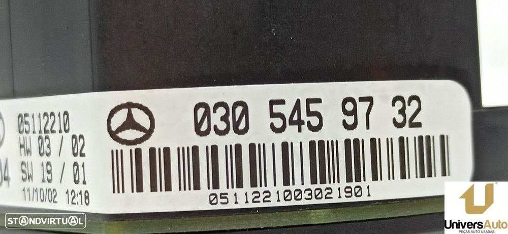 SENSOR DE ÂNGULO DE DIREÇÃO MERCEDES CLASE E (W211) BERLINA E 320 CDI (211.026) - 3