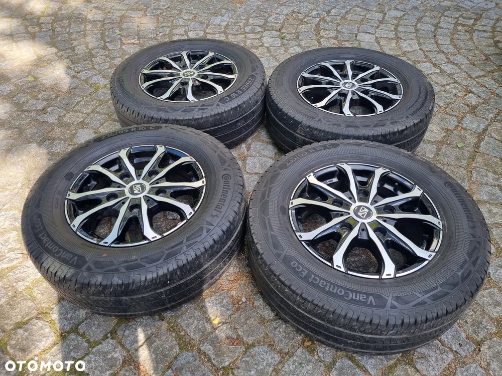 Koła Felgi aluminowe 16 OZ MSW 48 VAN/ opony letnie Continental Van Contact Eco 235/65/16C Ford Kamper Bus - 8