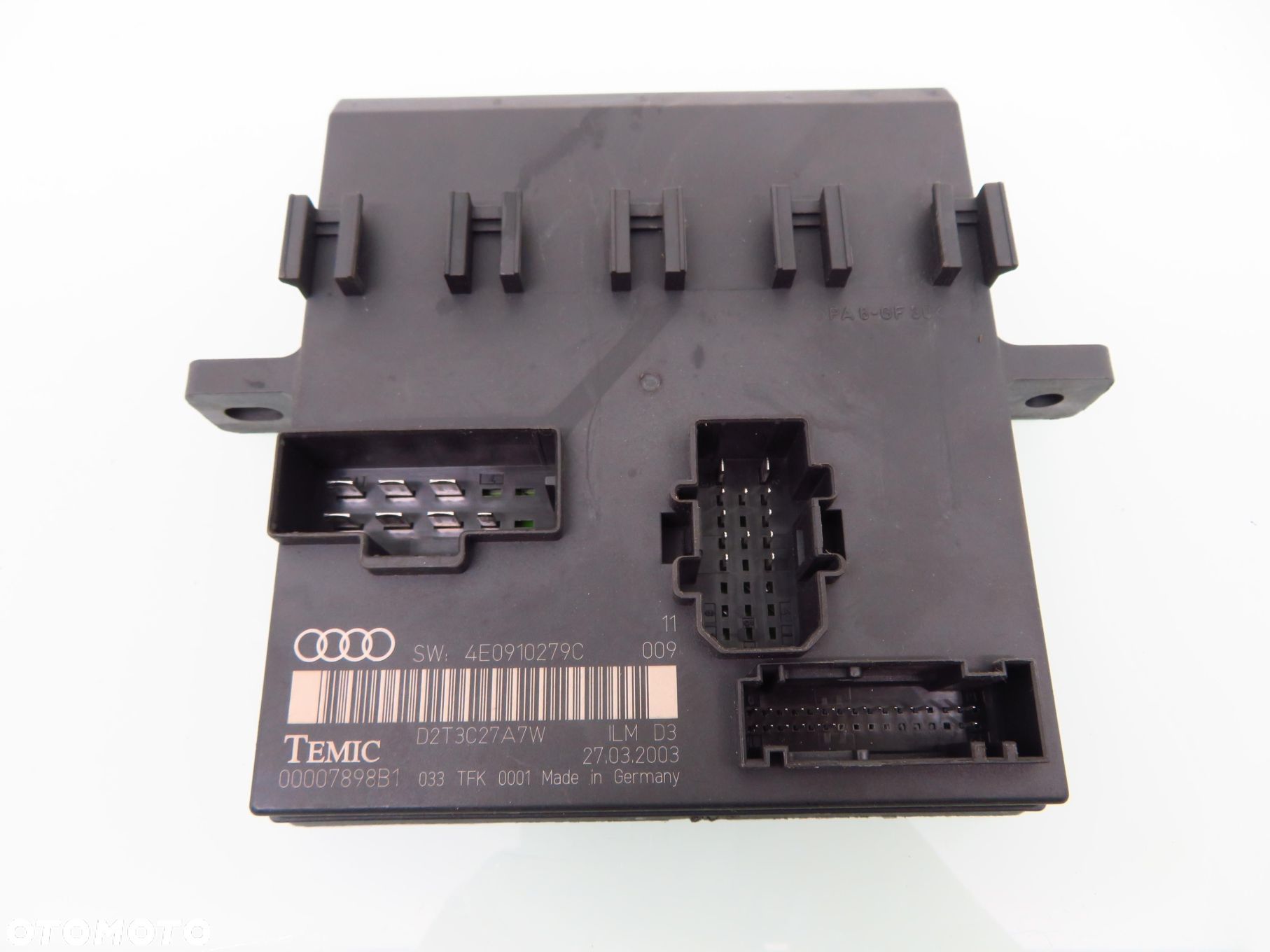 MODUŁ KOMFORTU AUDI A8 D3 4E0910279C - 1