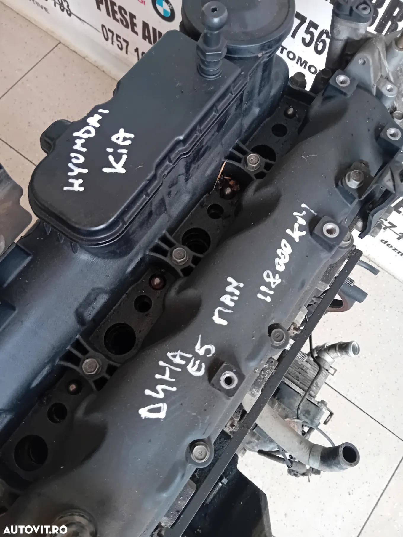 Motor D4HA 2.0 Crdi Hyundai Ix35 Tucson Kia Sportage Euro 5 Cod Motor D4HA Manual Testat Cu Garantie - 11