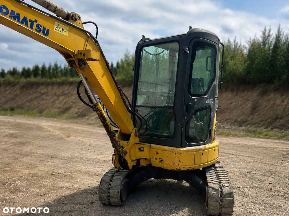 Komatsu Minikoparka Gąsienicowa KOMATSU PC35 PC35MR-2 Waga 3,9 Tony Osprzęt - 1