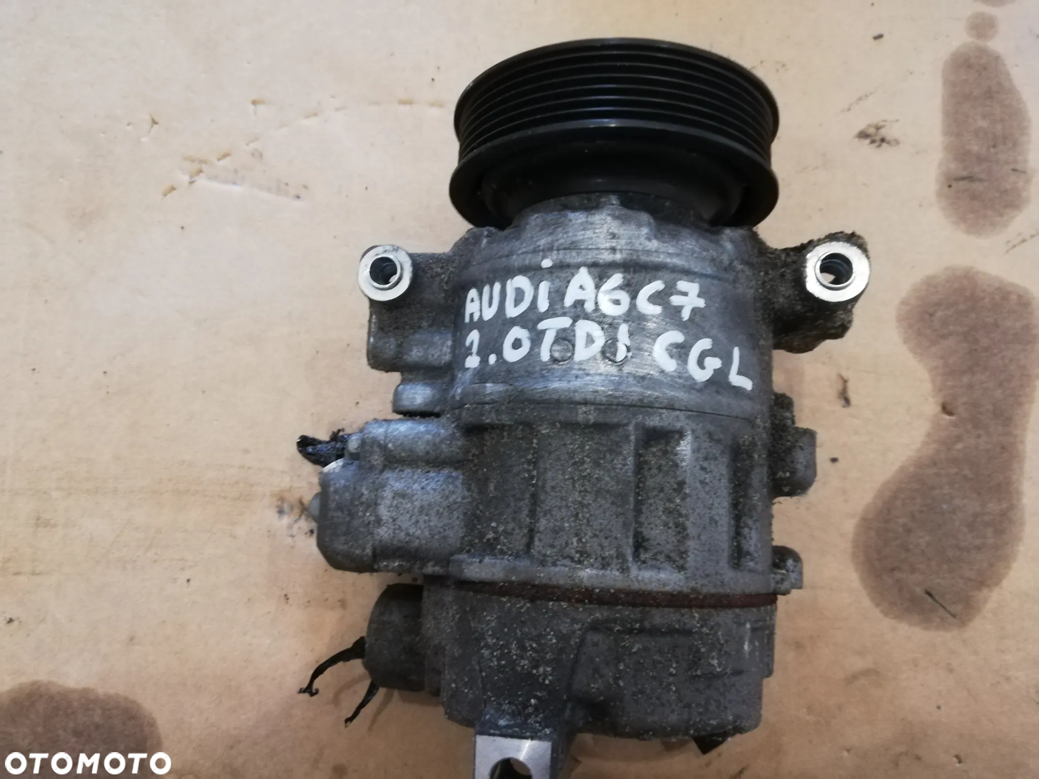 Audi a6 c7 CGL 2.0tdi kompresor klimatyzacji sprężarka 4G0260805D - 2
