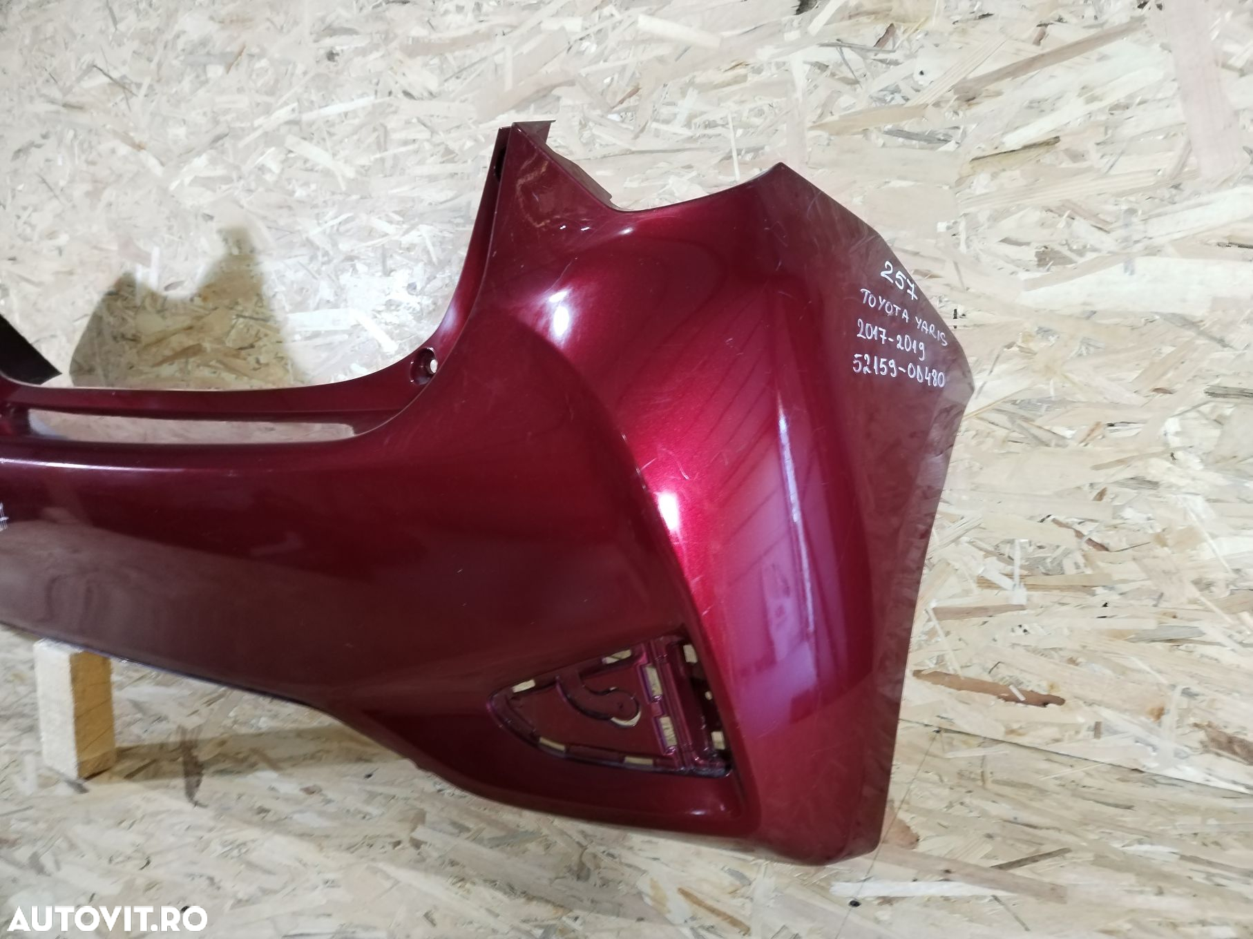Bara spate Toyota Yaris, 2017, 2018, 2019, 2020, 52159-0D480. - 10