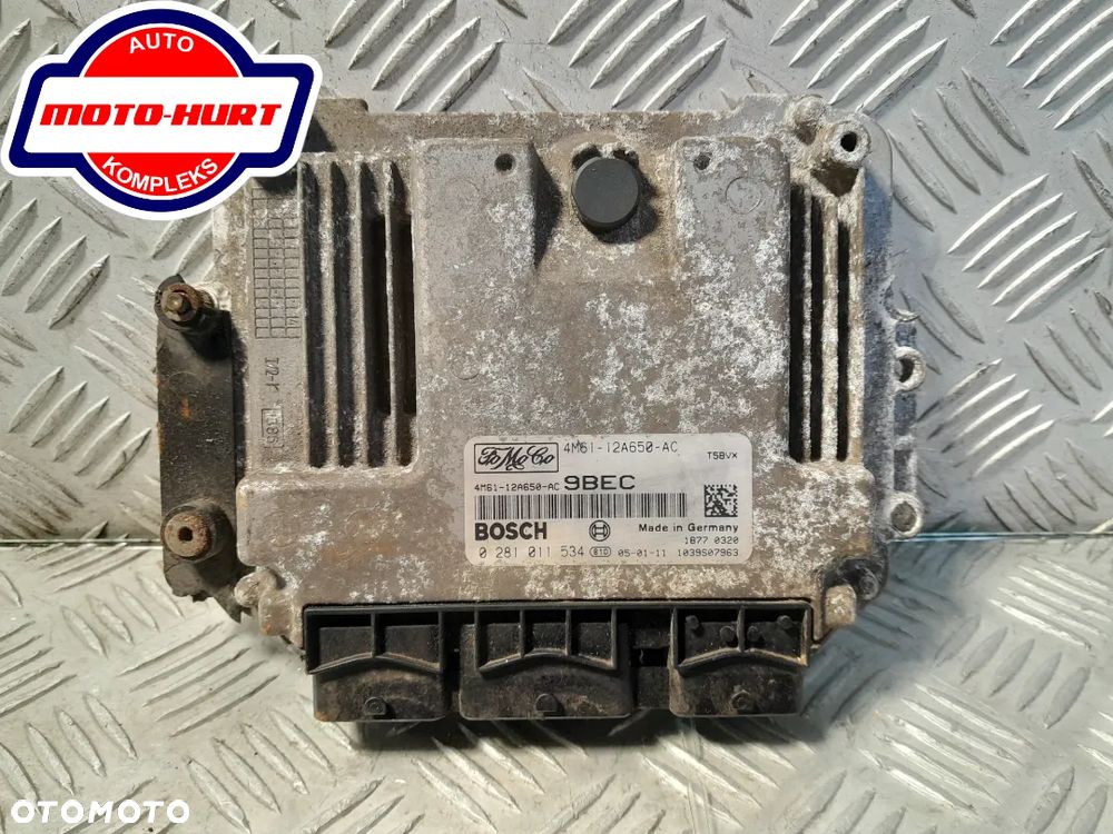 KOMPUTER STEROWNIK SILNIKA FORD FOCUS MK2 1.6 TDCI 0281011534
