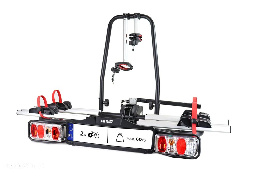 Bagażnik na rowery elektryczne na hak - E-Bike - 2 rowery - 8