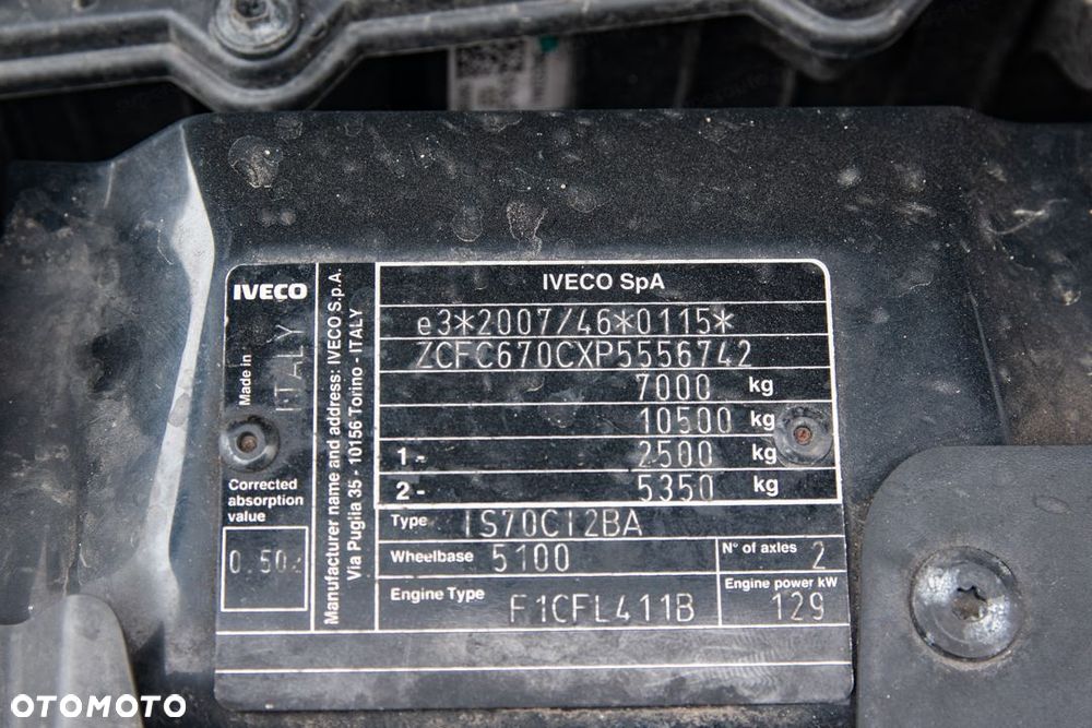 Iveco Daily 70C18 HA8/P Hi-Matic Autolaweta 3.0 180KM - 18