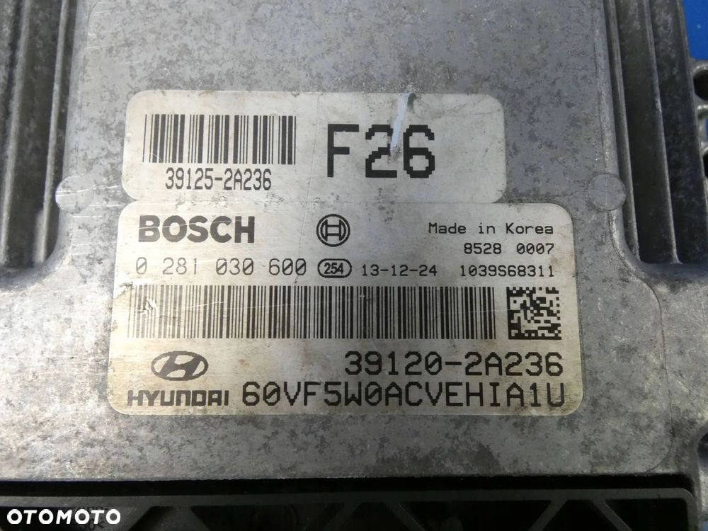 Hyundai i40 1.7 CRDI KOMPUTER STEROWNIK SILNIKA - 2