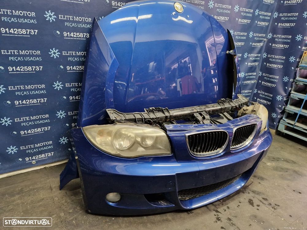 Frente completa usada BMW SERIE 1 PACK M E87 E81 120D capot parachoques oticas guardalamas - 2