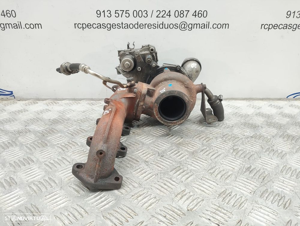 Turbo Compressor IHI RHV4-T39 BMW 8513122 2.0D 143cv N47D20C - 8