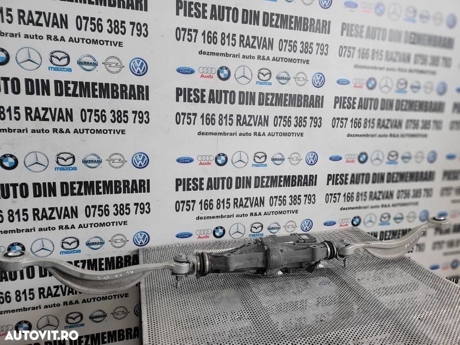 Caseta Directie Spate Audi A6 A7 S6 S7 4K C8 A8 D5 Dupa 2018 Cod 4N0501055L Volan Stanga - 2