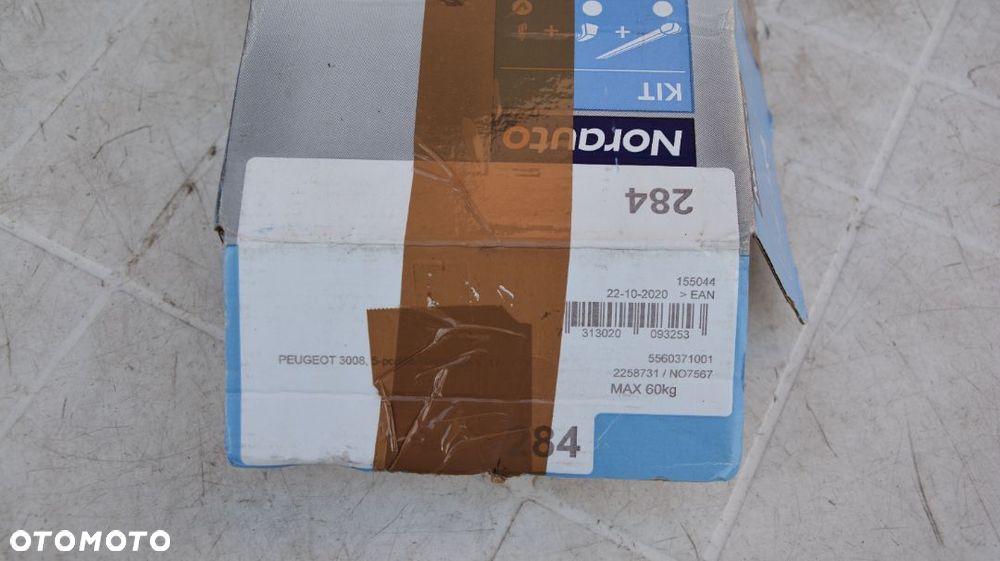 Peugeot 3008  Bagażnik dachowy Thule/Norauto Klucz - 6