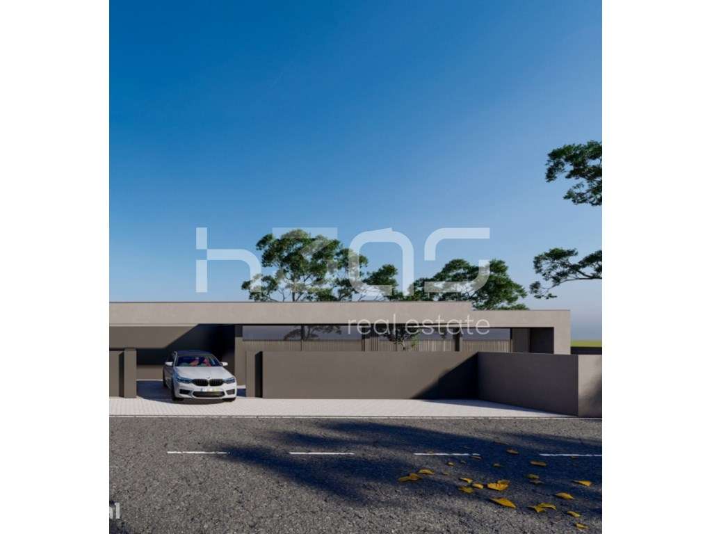 Moradia T4 Térrea de Arquitetura Contemporânea com Piscina e Jardim... - Grande imagem: 4/6