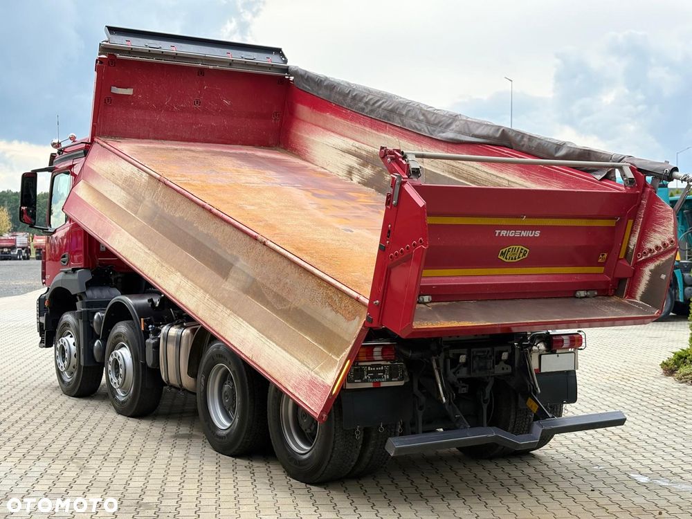 Mercedes-Benz AROCS 3246 8x4 EURO6 WYWROTKA TRÓJSTRONNA Z BORDMATIKIEM - 11