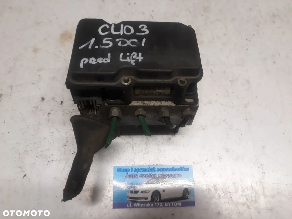 POMPA ABS RENAULT CLIO III 1,5 DCI  2006r  8200559749   0265231804 - 1