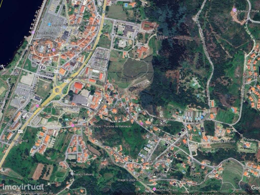 Terreno com Vista Panorâmica para o Rio Minho - 3400m² - Grande imagem: 3/4