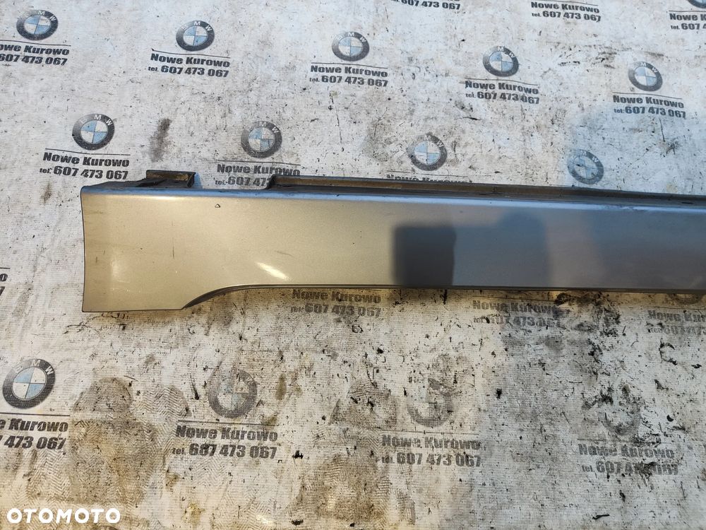 BMW E60 E61 Listwa progowa lewa Silbergrau A08/7 - 2