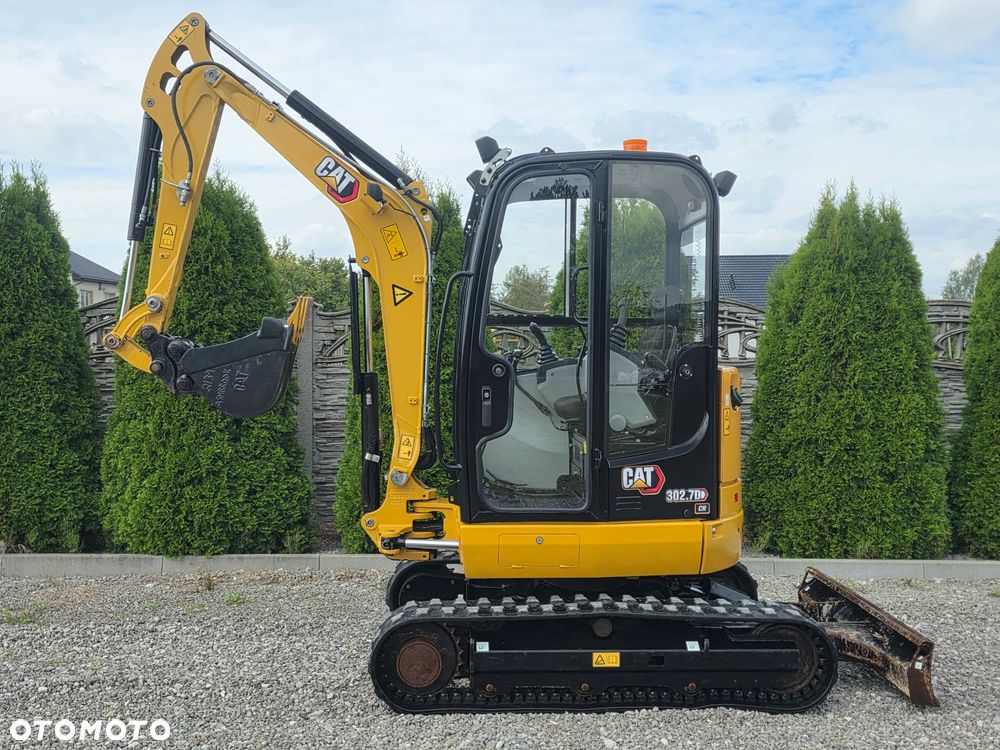 Caterpillar Cena Netto 99 999zł CAT 302.7 CR mini koparka szybkozłącze 3 łyżki piękna serwisowana 1 wł JCB sprowadzona w oryginale - 30