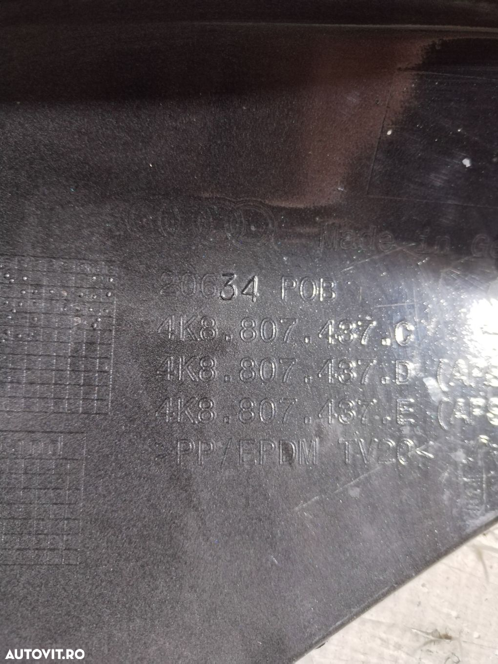 Bara fata Audi A7, S-Line, 2019, 2020, 2021, 2022, 2023, 4K8807437C. - 15