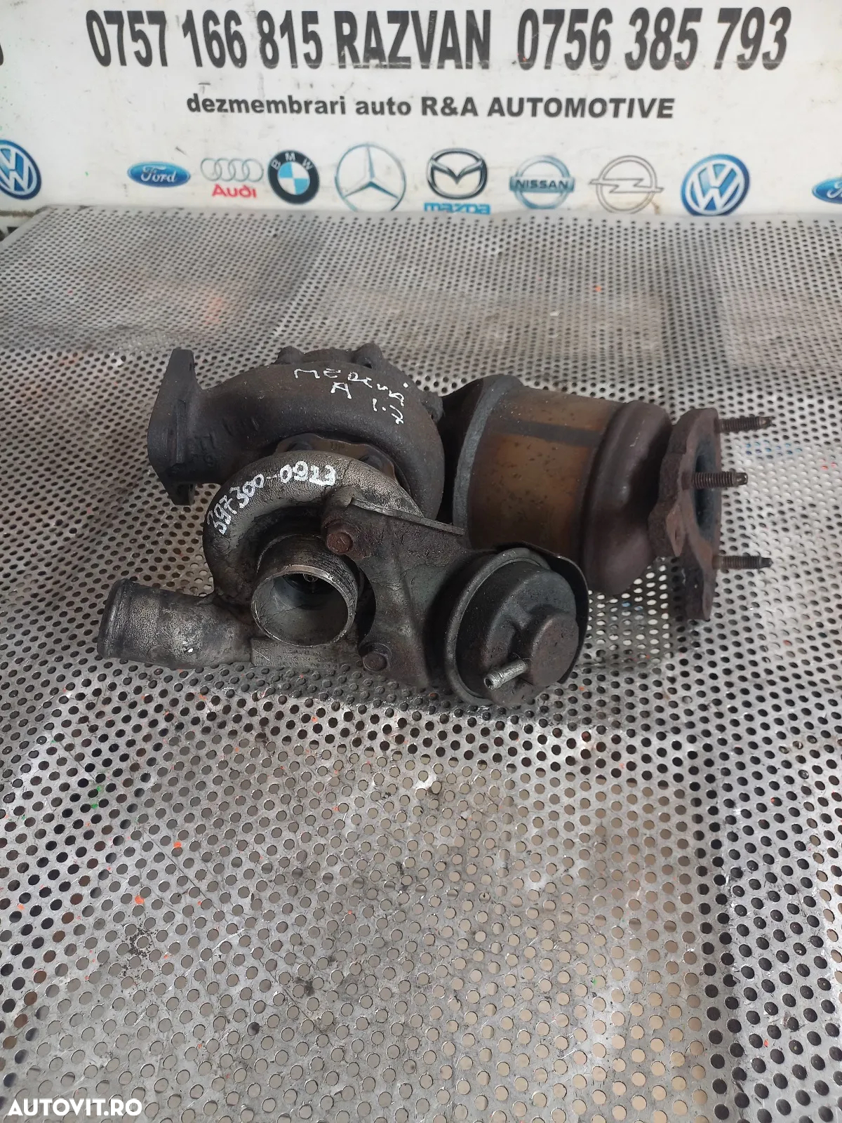 Turbo Turbina Opel Meriva A 1.7 Cdti Cod -0923 Motor Z17DTH - Dezmembrari Arad - 2