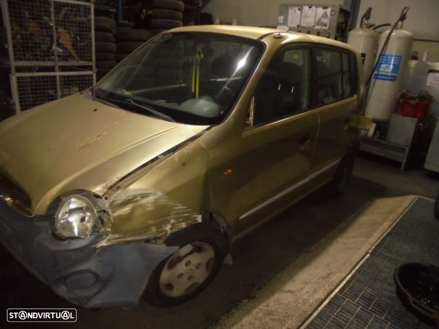 Carro MOT: G4HC CXVEL: M5EF1 HYUNDAI ATOS 1999 1.0I 54CV 5P CASTANHO GASOLINA - 4