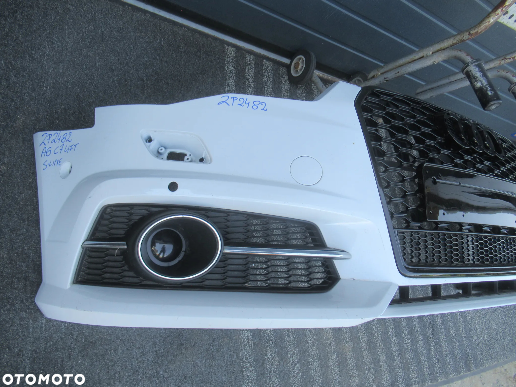 ZDERZAK PRZEDNI PRZÓD AUDI A6 C7 S-LINE LIFT 4G0807437AB 2014-2018 - 14