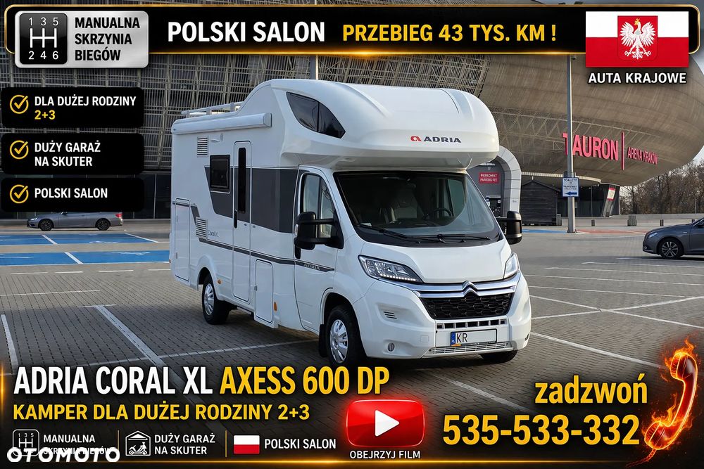 Adria Coral XL Axess 600 DP - 1