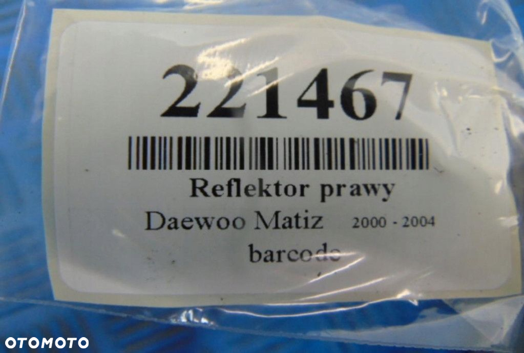 DAEWOO MATIZ REFLEKTOR PRAWY - 7