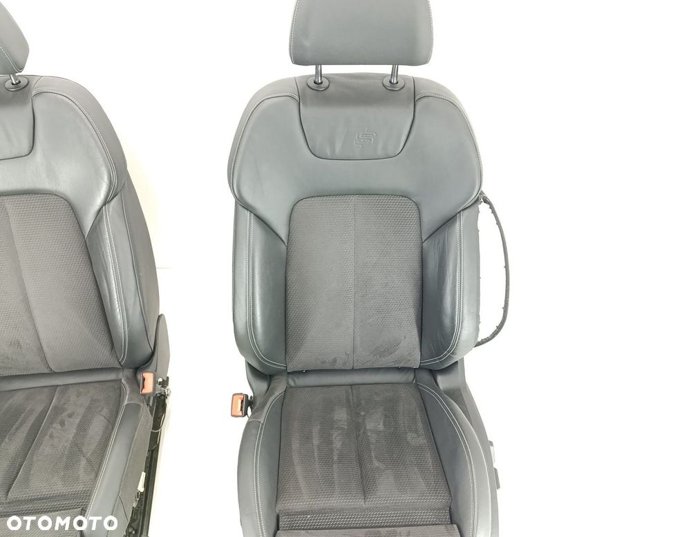 FOTELE KANAPA KOMPLET AUDI A7 C8 4K S-LINE SKÓRA-ALCANTARA - 3