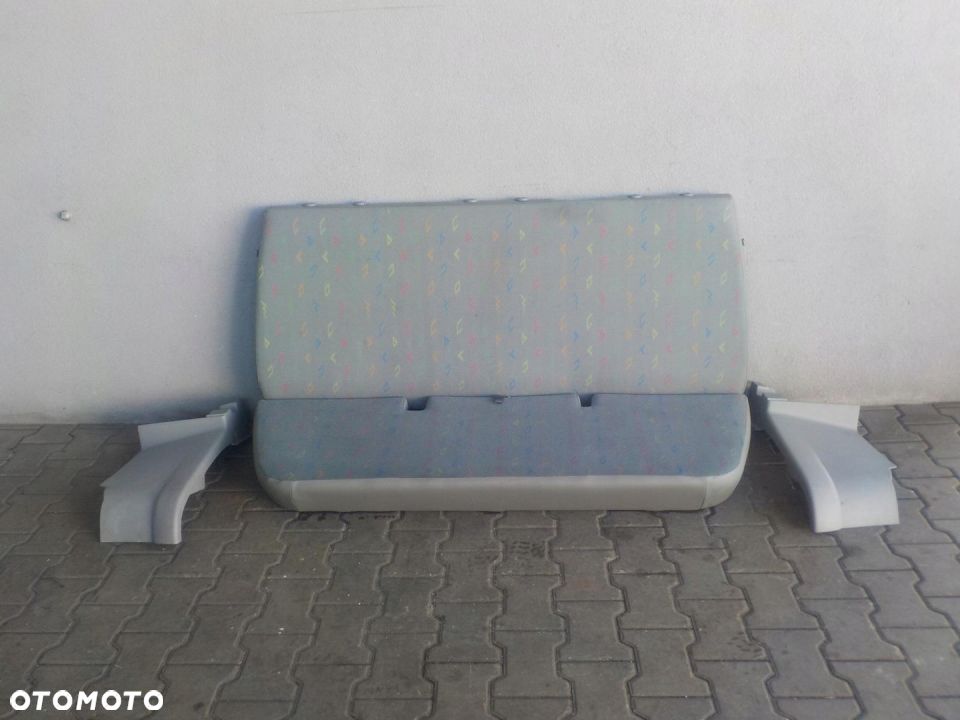 VW T5 DOKA DUBELKABINA FOTEL KANAPA ŁAWKA TYŁ - 1