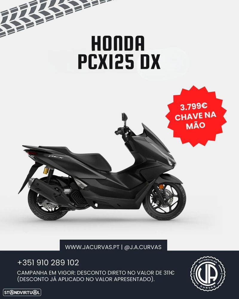 Honda PCX125 DX (CAMPANHE EM VIGOR) - 1