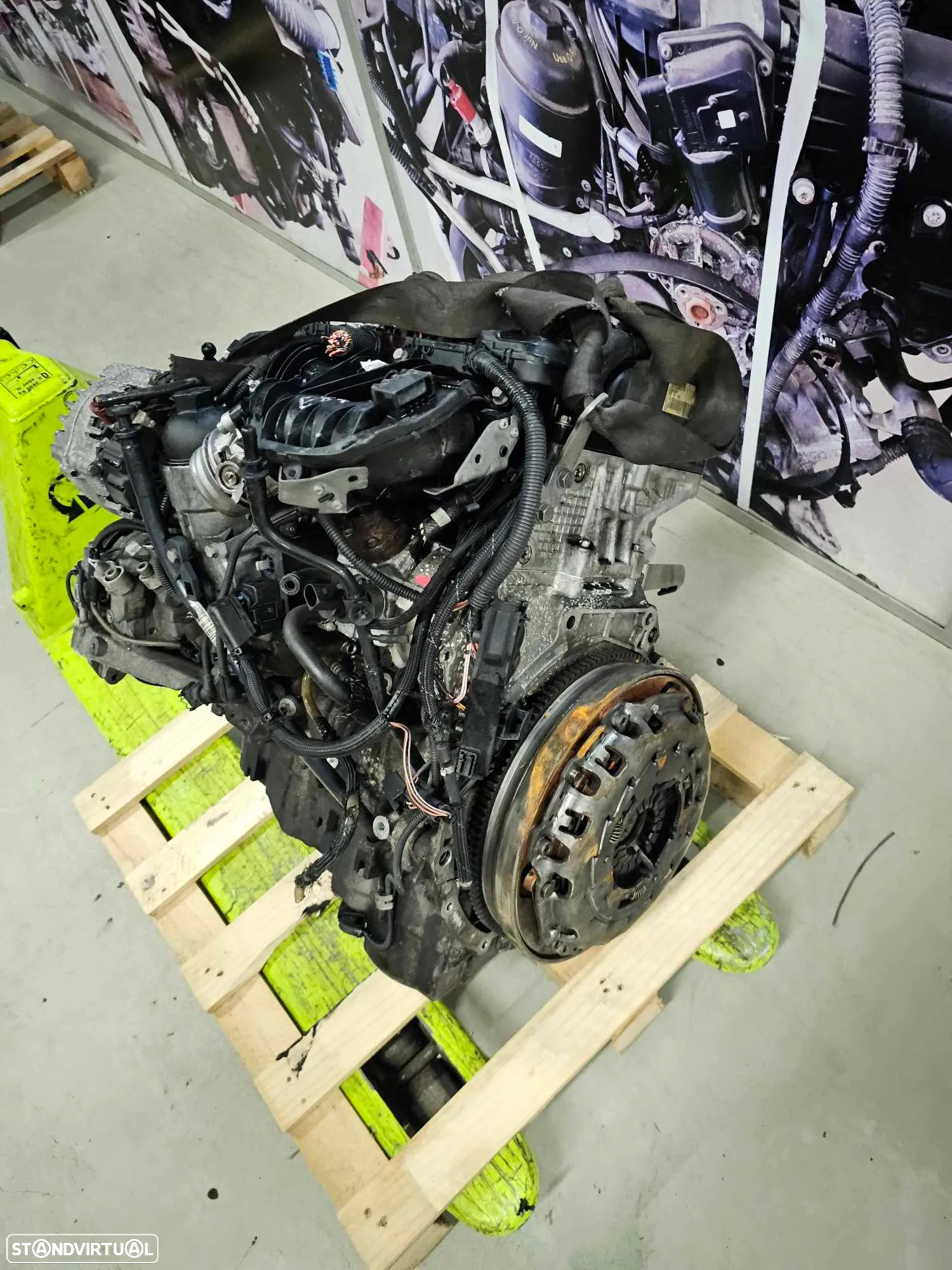 Motor BMW 2.0D E90 320D 2008 de 177cv N47D20A - 2