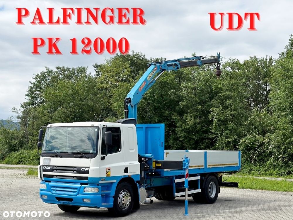 DAF CF 75.310 * SKRZYNIA 5,75 m * PALFINGER PK 12000 + PILOT * STAN BDB - 1